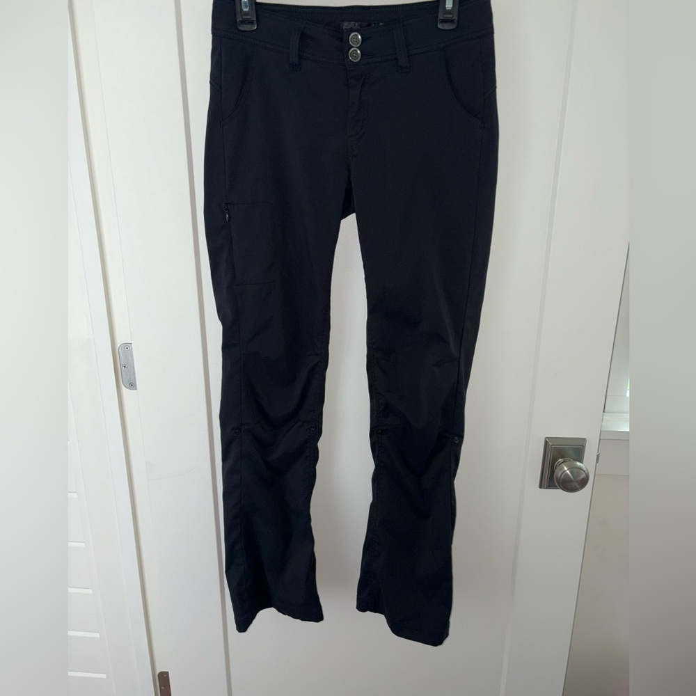 Prana Halle Roll up pant women's sz 4 EUC LN Coal